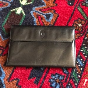 Bally Black Vintage Wallet!